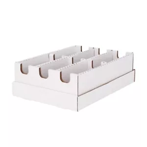 BCW Cargo Trading Card Box - 6 Cell-3x2 Top Loaders, Magnetics, Gaming & Trading - Picture 1 of 17