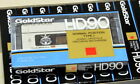 Bande cassette Goldstar HD 90 Corée 1989 TYPE I SCELLÉE 