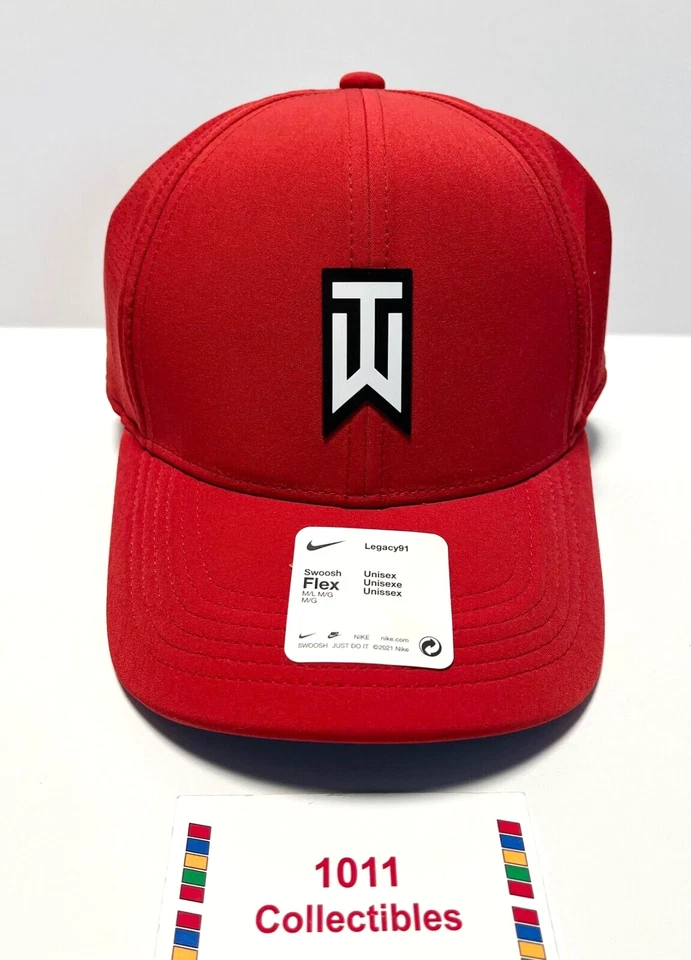 Vintage Nike Baseball Hat Cap Adult Red Strapback Adjustable OSFA Faded Worn In