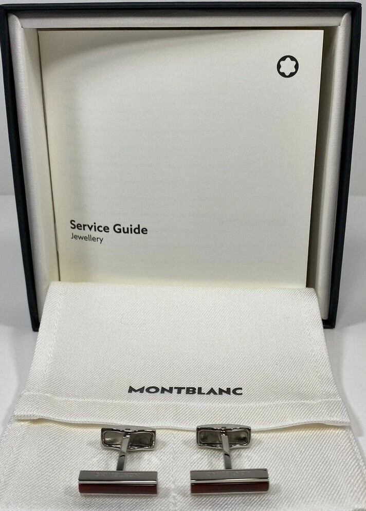 Montblanc Stainless Steel Cufflinks for Men for sale - eBay