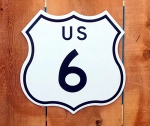 Route 6 Interstate Highway Sign - 15"x15" - Picture 1 of 1