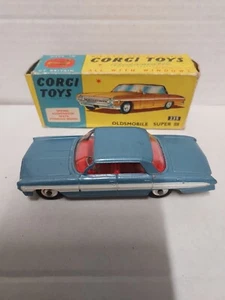 Corgi Toys 235 OLDSMOBILE SUPER 88 .(1962-66).nr Mint With Origional Box - Picture 1 of 11