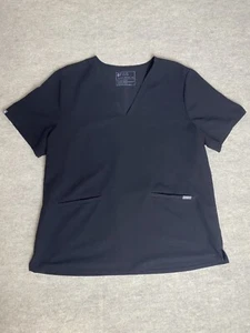 FIGS Scrub Top Damen XXL Casma Three Pocket Technical Collection schwarz - Bild 1 von 5