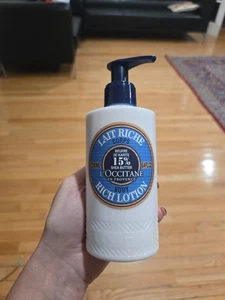 L'Occitane Rich Body Lotion 15% Shea Butter 8.4 oz - Picture 1 of 4