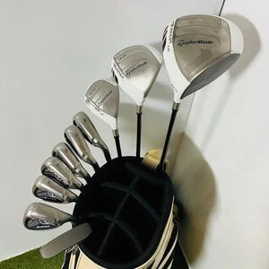 Taylormade Club Set 1W 3W 4H 6-9i Sw PT 10pc RH Graphite Regular Men Golf - Picture 1 of 8