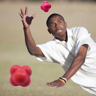  3 Pcs Motor Response Training Balls Sports Equipment Reaction Speed Toy Tennis - Image 1 of 4