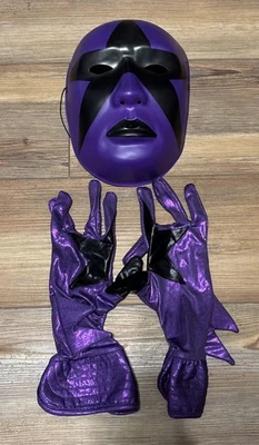 WWE Stardust Cody Rhodes Purple Mask with Gloves Wrestling Dress Up Accessories - Image 1 of 3