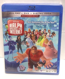 RALPH BREAKS THE INTERNET - Disney DVD + BLU-RAY NEW/SEALED - Imagen 1 de 2
