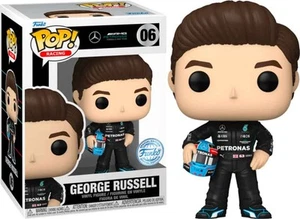 Pop Sports Racing Formula 1 3.75 Inch Figure Exclusive - George Russell #06 - Picture 1 of 1