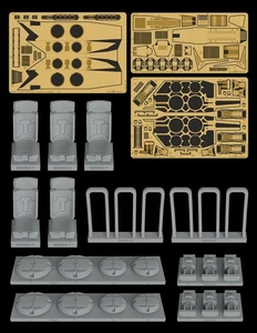 Greenstrawberry 1/72 DUNE Atreides Ornithopter Interior Detail set for Meng kit - Bild 1 von 1