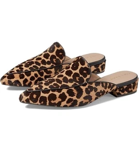 Neu ohne Etikett Cole Haan Piper Damen-Pantoletten Leopardenmuster Kalbshaar Größe 8,5 - Bild 1 von 5