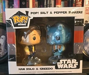 Star Wars Han Solo Greedo Salt Pepper Shakers Funko Pop Nostalgic Collectible - Picture 1 of 1