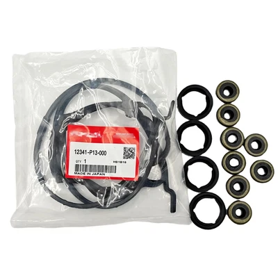 NEW For HONDA 12341-P13-000 H22A F20B VALVE COVER GASKET TUBE SEAL SET OEM - Image 1 of 4
