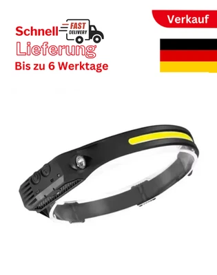 Kopflampe Werkstatt  Stirnlampe Camping Outdoor Lampe 270° LED KS-TOOLS 150.4520 - Bild 1 von 4