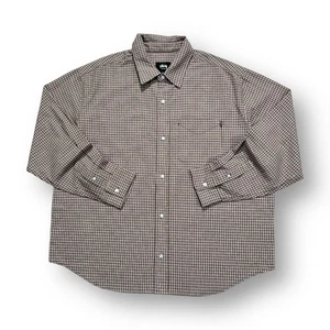 Camisa de manga larga a cuadros XL Stussy para hombre - Imagen 1 de 4