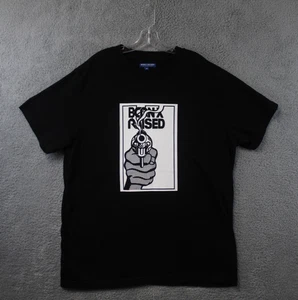 BORN X RISED Smoking Gun Crew Neck Graphic Tee T-Shirt Herren Gr. XL - Bild 1 von 6