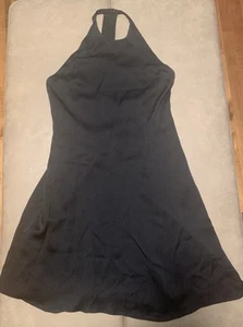 Polo Ralph Lauren Women’s Black Classic Soft Fit & Flare Racerback Dress Size 8 - Picture 1 of 10