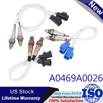 6PCS For 2014-2019 Land Rover Range Rover Rover Sport 3.0L 5.0L Oxygen O2 Sensor Foto 1 de 4