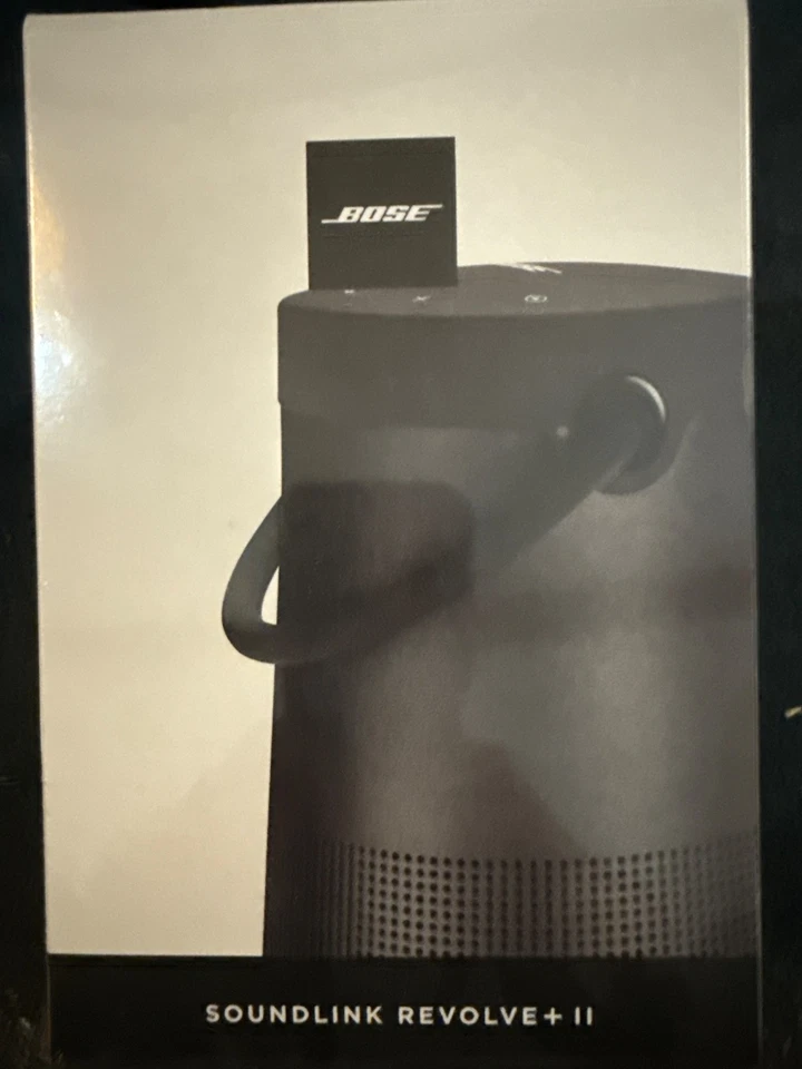 Bose SoundLink Revolve + II Portable Bluetooth Speaker, Triple Black, Brand New - Image 1 of 1