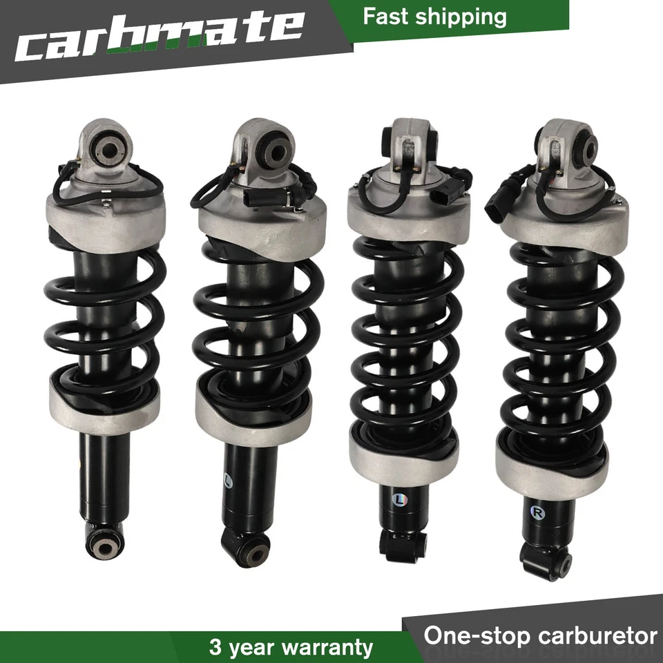 Full Set Front & Rear Suspension Shock Struts For Audi R8 V8 Magnetic Ride 07-15 Foto 1 de 4