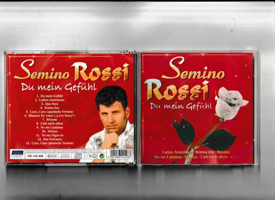 Semino Rossi Du mein Gefühl CD Latino Americano Somos dos Besame Mexico - Bild 1 von 1