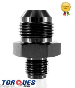 AN -10 (10AN JIC AN10) to 5/8" x 18 UNF Straight Adapter In Black - Picture 1 of 1