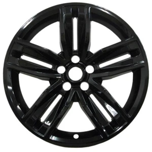 GLOSS BLACK WHEE SKIN SET 20" FOR CHEVROLET CAMARO LT - Picture 1 of 7