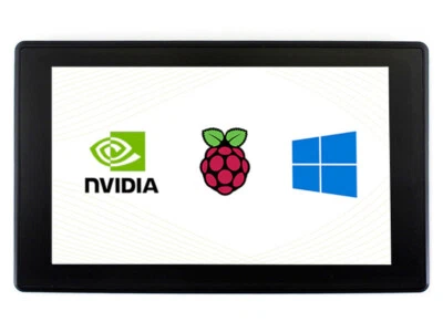 1024x600 7inch Capacitive Touch Screen LCD with Case for Raspberry Pi Waveshare - Image 1 of 4