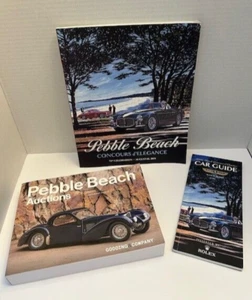 Pebble Beach Concours 2024 Set - Gooding & Company Catalog/Program/Pocket Guide - Picture 1 of 6