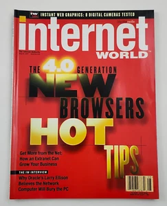 Internet World Magazine Web Browsers Netscape 4.0 Digital Cameras August 1997 - Picture 1 of 6