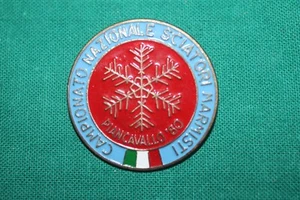 L68-SPILLA PINS-Piancavallo 80-CAMPIONATO NAZIONALE SCIATORI ALPINISTI  AVIANO - Imagen 1 de 4