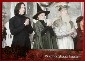 HARRY POTTER AND THE GOBLET OF FIRE - Card #138 - SNAPE / ALAN RICKMAN - ARTBOX - Picture 1 of 2