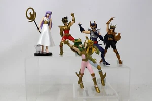 Saint Seiya Gashapon Set of Six Capsule Toys Sealed - Picture 1 of 8