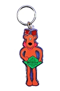 Hallmark KEYCHAIN Christmas Vintage RODNEY REINDEER Keyring 1993 KOCC - Picture 1 of 2