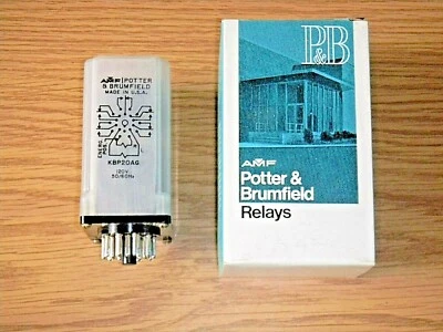 Relé electromecánico P&B Potter & Brumfield KBP20AG 120V -5PDT 10A bobina doble  Foto 1 de 4