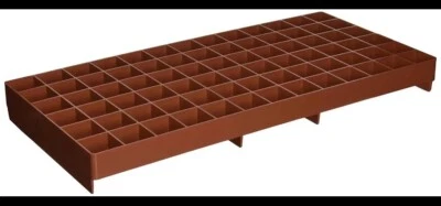 Grodan RW205002 GRO-Smart Tray Insert, Brown Foto 1 de 3