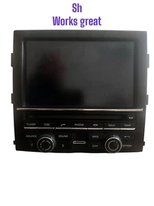 2011-2016 PORSCHE CAYENNE OEM Radio Display Receiver CD Player 6434A-BE96XX - Foto 1 di 6