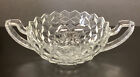 American Fostoria trophy bowl 1940s clear glass optic