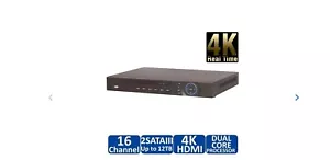 Dahua Original-Zubehör-Hersteller NVR4216-4KS2L 16 Kanal NVR 1U 8MP 16 Kanal 4K Netzwerk Recorder - Bild 1 von 7