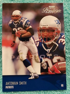 2003 PLAYOFF PRESTIGE ANTOWAIN SMITH #87 NEW ENGLAND PATRIOTS - Image 1 of 4