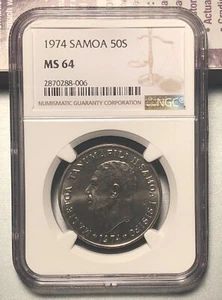 Samoa 50 Sene NGC 1974 como nueva 64 - ¡Escasa esta bonita! Super camioneta. - Imagen 1 de 2