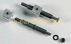 FG Vorderachse m. Bund/ Felgen-Vierkantmitnehmer 14 mm, Set - 8610/10 front axle - Bild 1 von 1