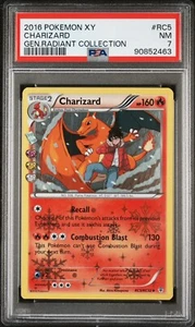 2016 Pokemon XY Charizard Holo Radiant Collection Generations PSA 7 - Picture 1 of 2