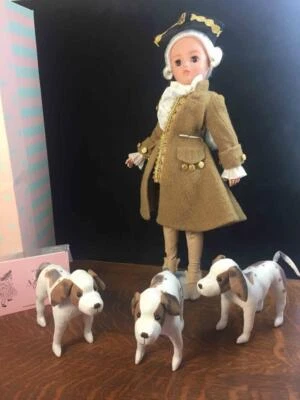 Кукла Madame Alexander 18 дюймов Pompadour Boy Louis XV Cissy кукла с собаками оригинальная коробка - Изображение 1 из 4