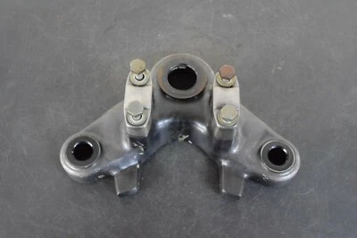 HONDA 1970 1971 CL100 CB100 HORQUILLA DIRECCIÓN TRIPLE VÁSTAGO SUPERIOR BARRA DE CABEZA PUENTE SUPERIOR Foto 1 de 4