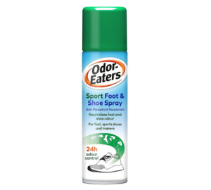 Anti Bacterial Spray Odor-Eaters Antiperspirant Foot and Shoe Spray 15ml Hygeine