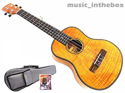 WOODNOTE / Special  26" Tenor Okoume with Tiger Flamed Mahogany Ukulele - Image 1 of 4