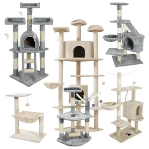 Tiragraffi albero per gatto graffiatoio cuccia gioco parco giochi tira graffi - Foto 1 di 77