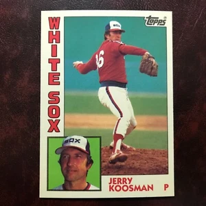 1984 Topps TIFFANY Set JERRY KOOSMAN #311 WHITE SOX ** MINT ** HIGH GRADE ** - Picture 1 of 2