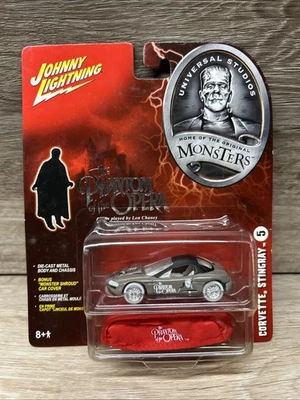 Raro Johnny Lightning FANTASMA DE LA ÓPERA CORBETA RAYA Foto 1 de 2